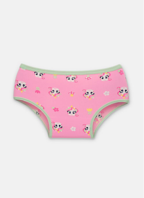 Calcinha Boneca Microfibra Menina Teen Unicórnio Encantado