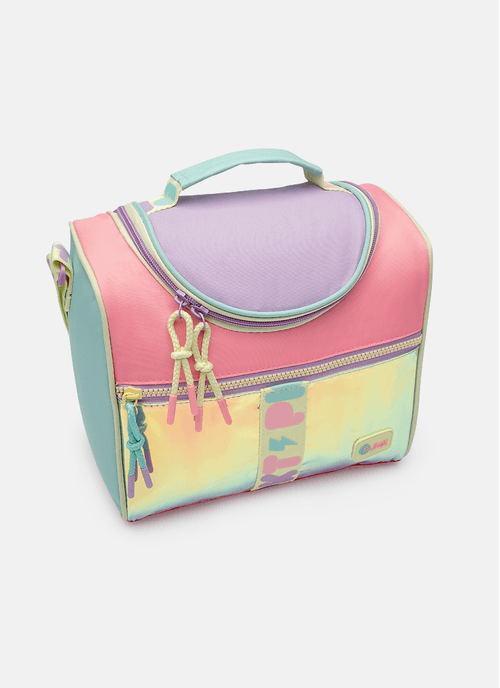 Bolsa Térmica Rosa Color Block
