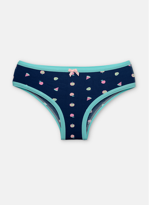 Calcinha Boneca Microfibra Menina Teen Frutas