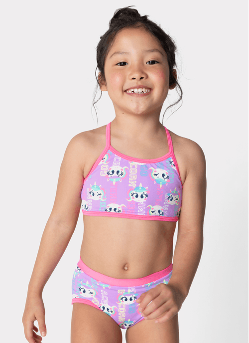 Biquini Menina Unicórnio Tênis