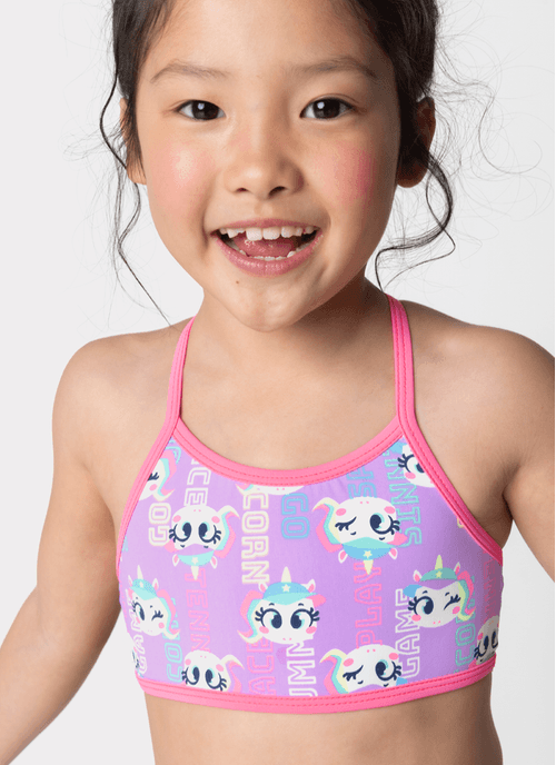 Biquini Menina Unicórnio Tênis