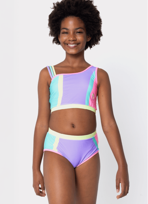 Biquini Menina Teen Colorful
