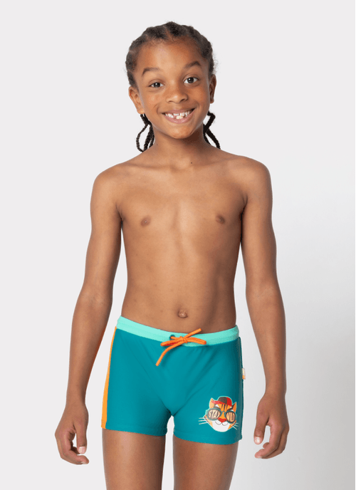 Sunga Boxer Menino Tigre Camping