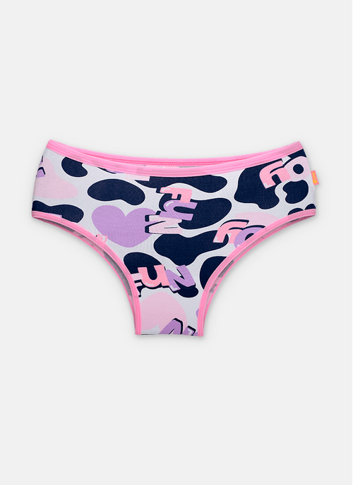 Calcinha Boneca Algodão Menina Teen Vaca Summer