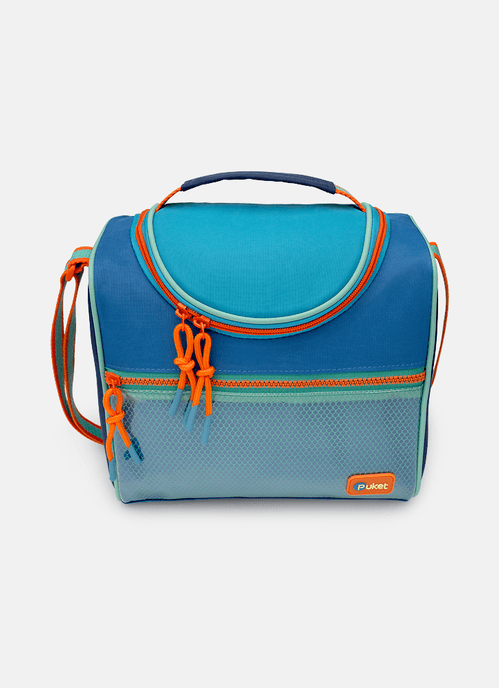 Bolsa Térmica Azul Color Block
