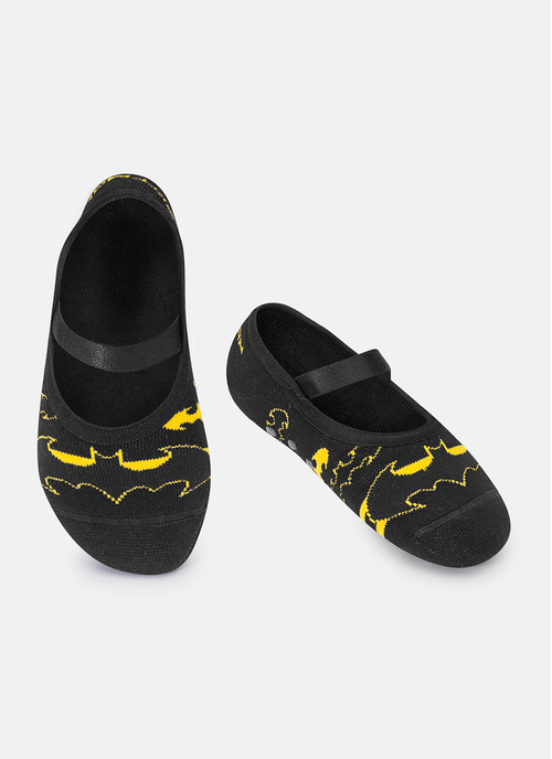 Meia Menino Sapatilha com Antiderrapante Batman