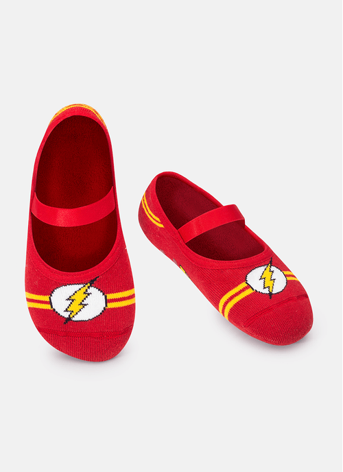 Meia Menino Sapatilha Com Antiderrapante Flash