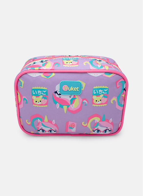 Necessaire Média Unicórnio Kawaii