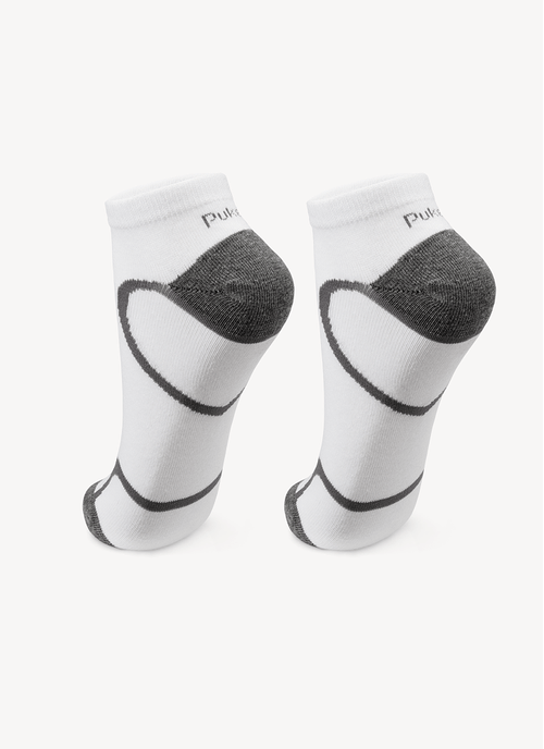 Kit com 3 Meias Cano Curto Algodão Unissex Adulto Esportiva