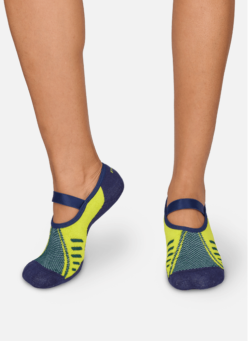 Meia Sapatilha Antiderrapante Feminina Pilates