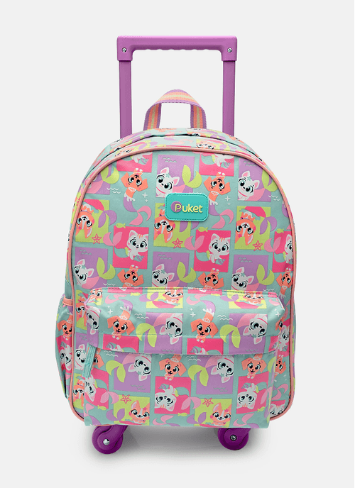 Mochila com Rodinha Pet Sereia