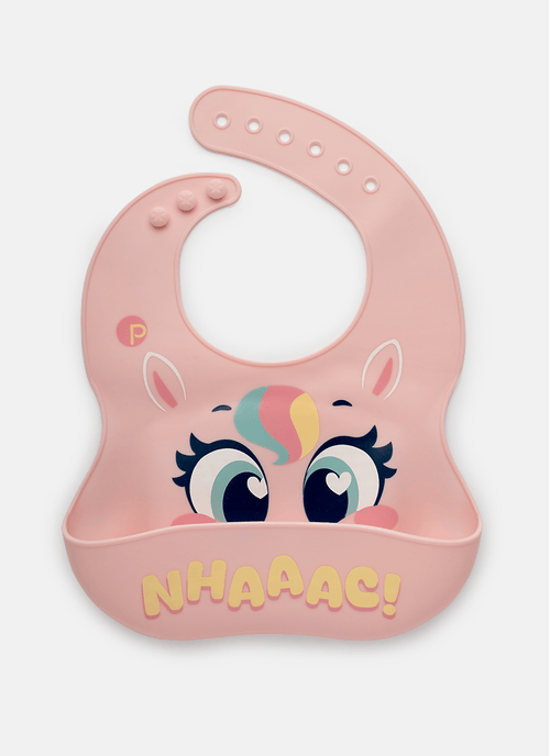 Babador de Silicone Unicórnio