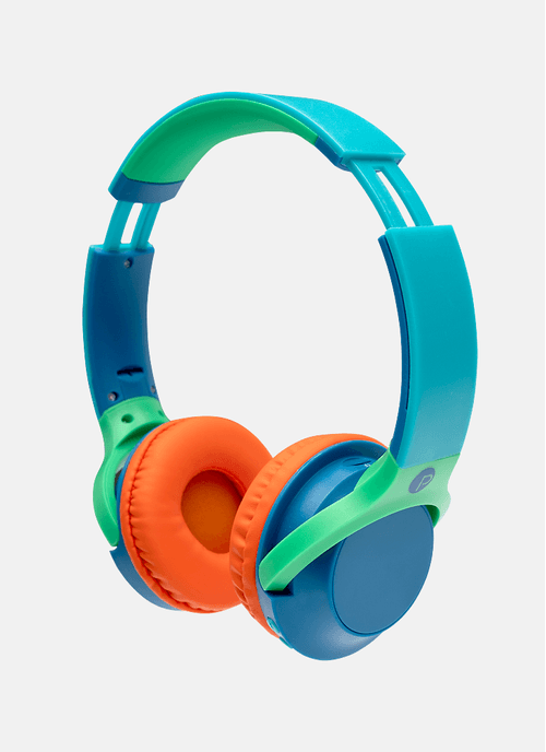 Fone de Ouvido Color Block Azul