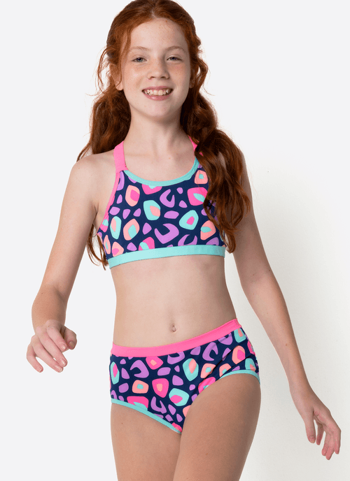 Biquíni Menina Teen Onça