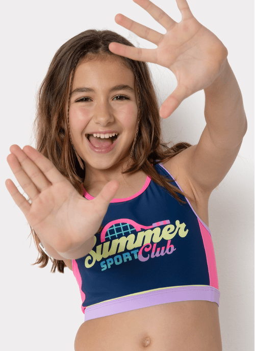 Biquíni Menina Teen Unicórnio Tênis