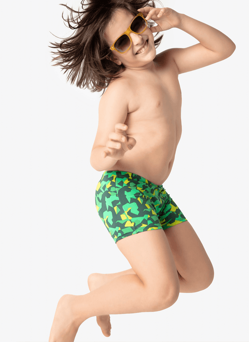 Sunga Boxer Menino Camaleão