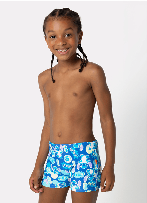 Sunga Boxer Menino Stitch