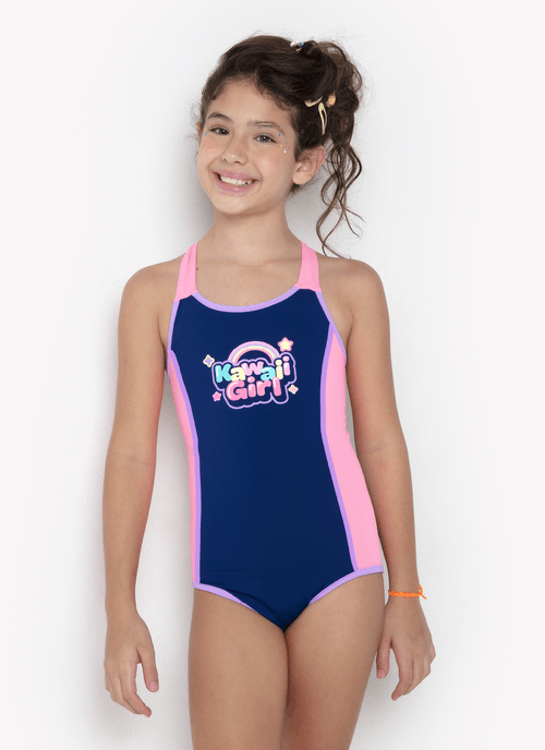 Maio com Proteção Solar Menina Teen Unicórnio Kawaii