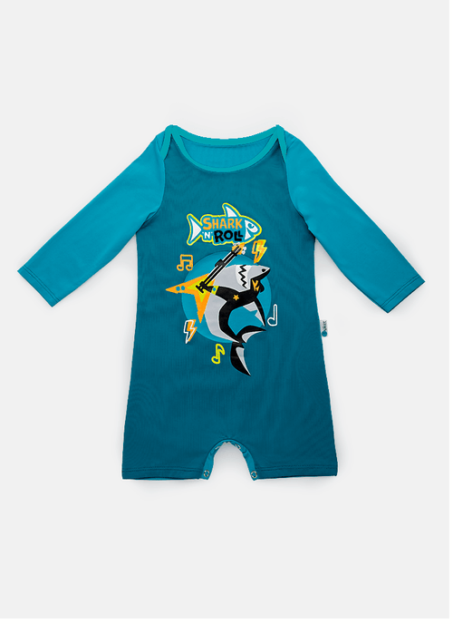 Macacão Menino Tubarão