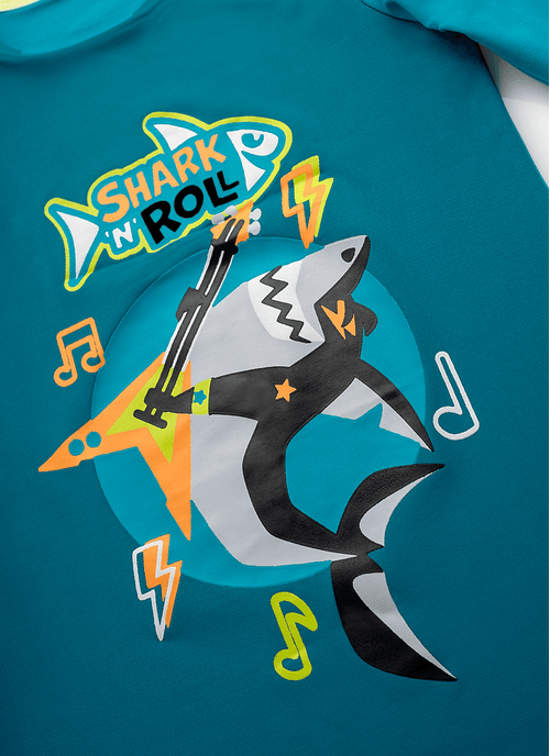 Macacão Menino Tubarão