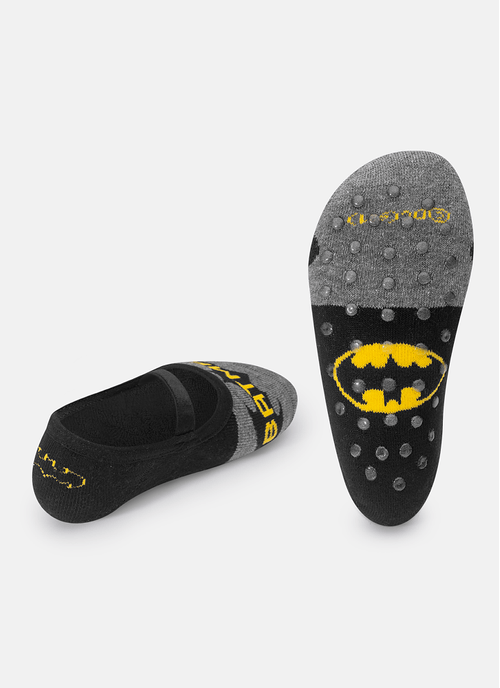 Meia Sapatilha Menino Antiderrapante Batman
