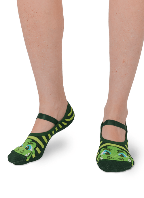 Meia Sapatilha Menino Jacaré