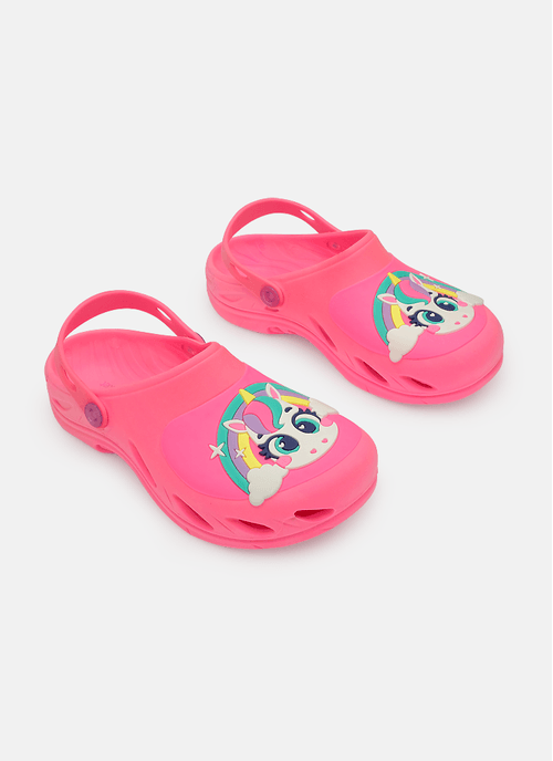 Sandália Fechada Menina Unicórnio