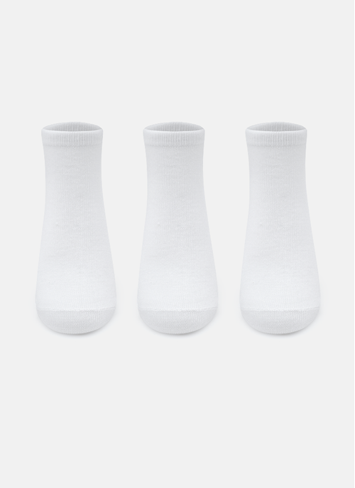 Kit com 3 Meias Sapatilha Unissex Kids Lisa