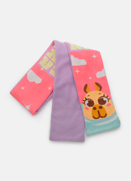 Cachecol Menina Capy Bora