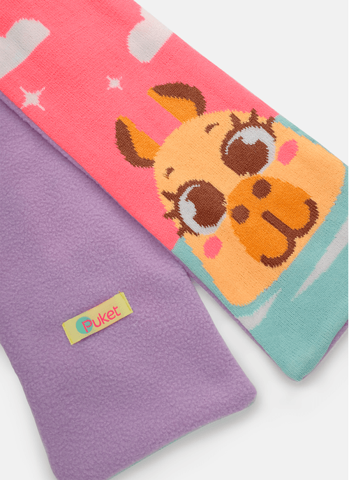 Cachecol Menina Capy Bora