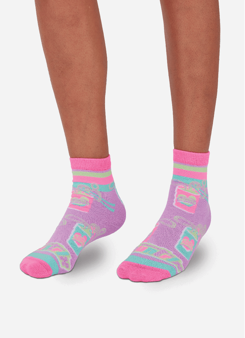 Meia Soquete Feminina Guerreiras do K-Pop