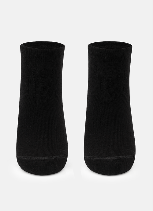 Meia Cano Curto Unissex Adulto Lisa