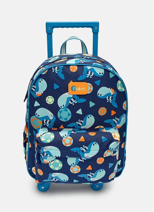 Mochila com Rodinha Média Tubarão Futevôlei