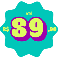 Produtos até R$ 89,90