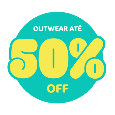 Outwear com até 50% de desconto