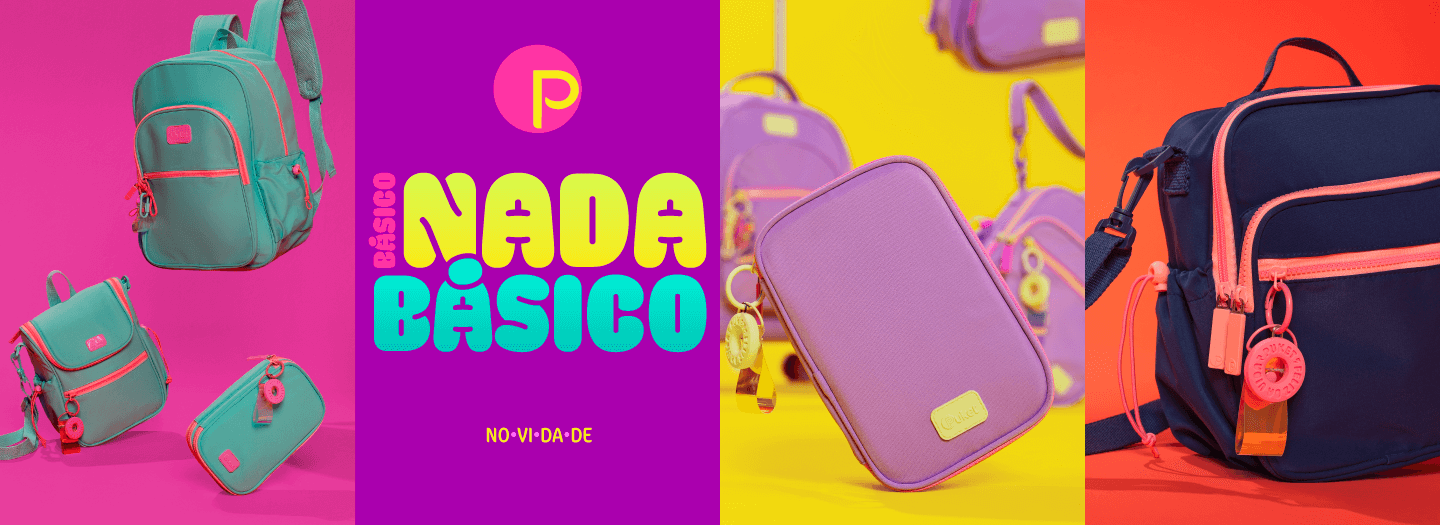 Novidade! Mochilas nada básicas da Puket